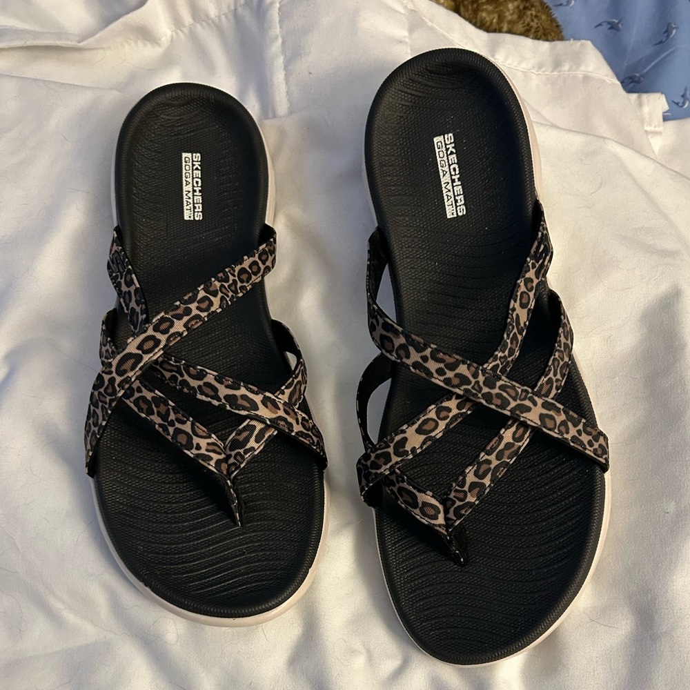 Skechers Goga Mat flip flops